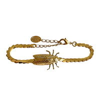 Small Cicada Bracelet