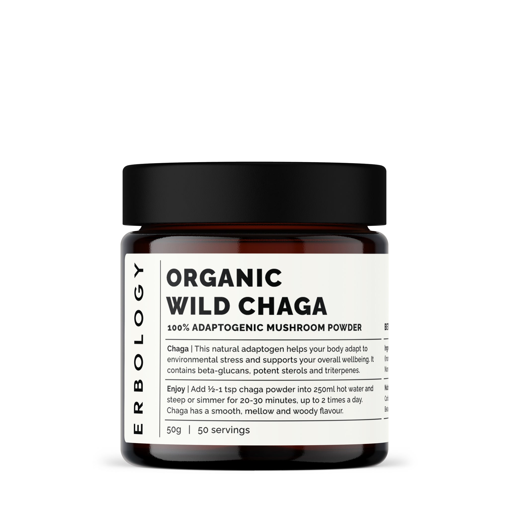 Wilde Chaga Paddenstoel Poeder