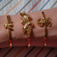 Armband Scarabées (dubbel)
