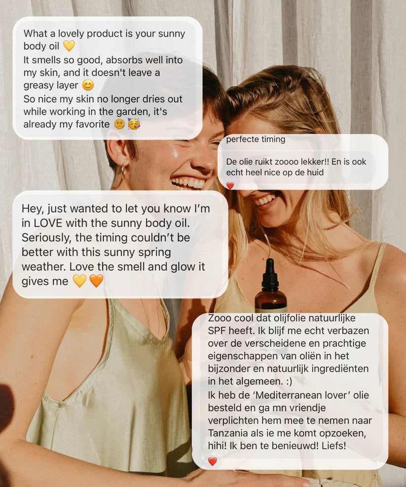 ZONNIGE LICHAAMSOLIE