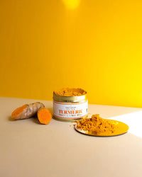 Gouden kurkumapoeder