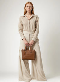 Alma Tote Bag M Cognac-Appel