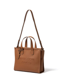 Alma Tote Bag L Cognac - Appel