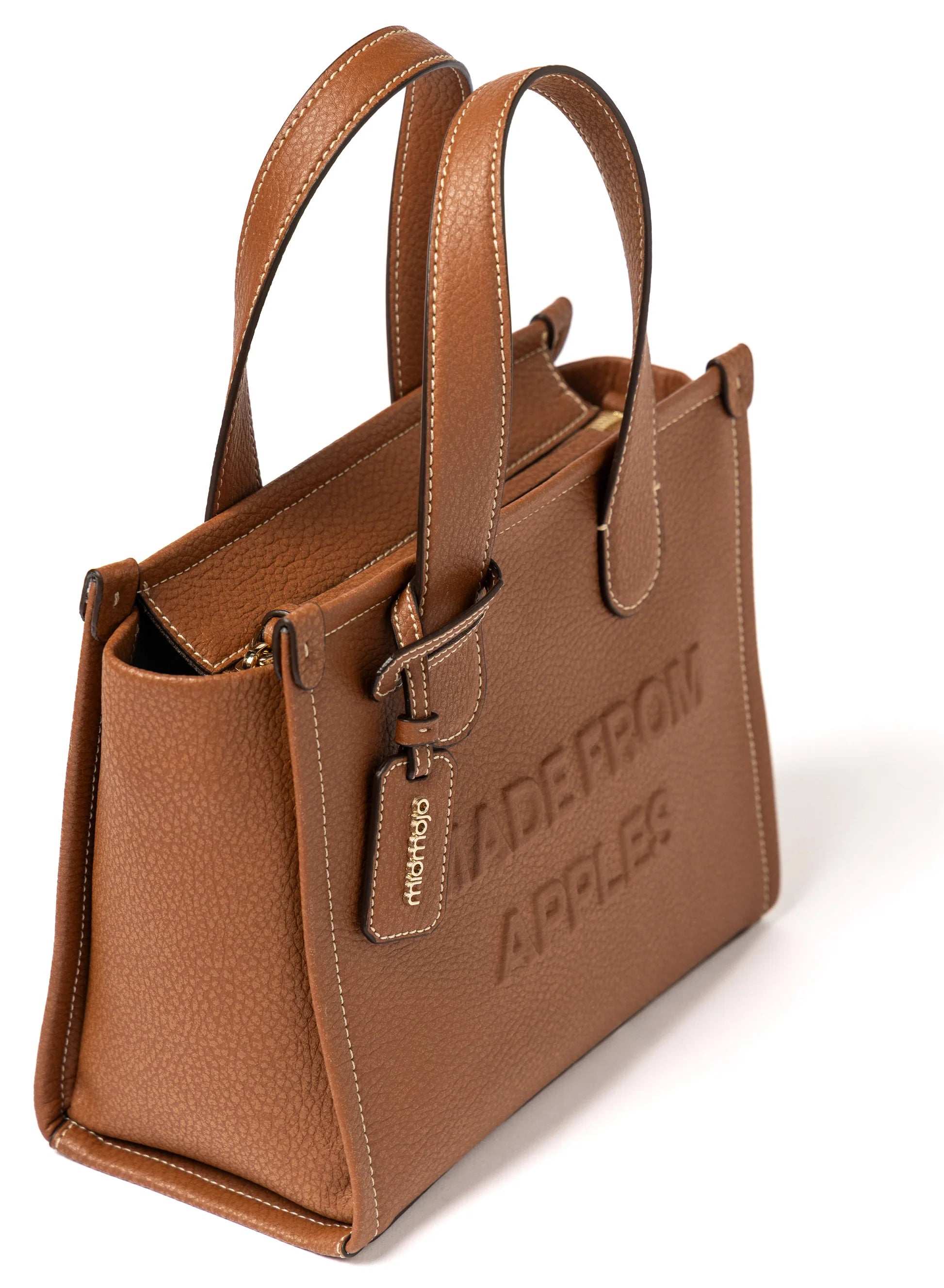 Alma Tote Bag M Cognac-Appel