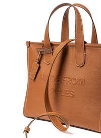 Alma Tote Bag L Cognac - Appel
