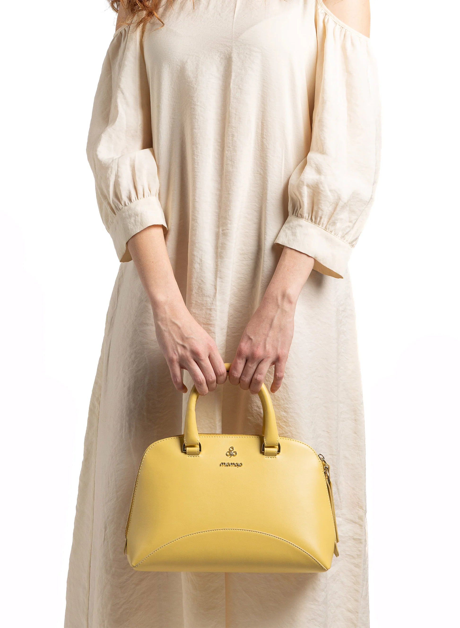 Isotta Bowler Bag Banana - Corn