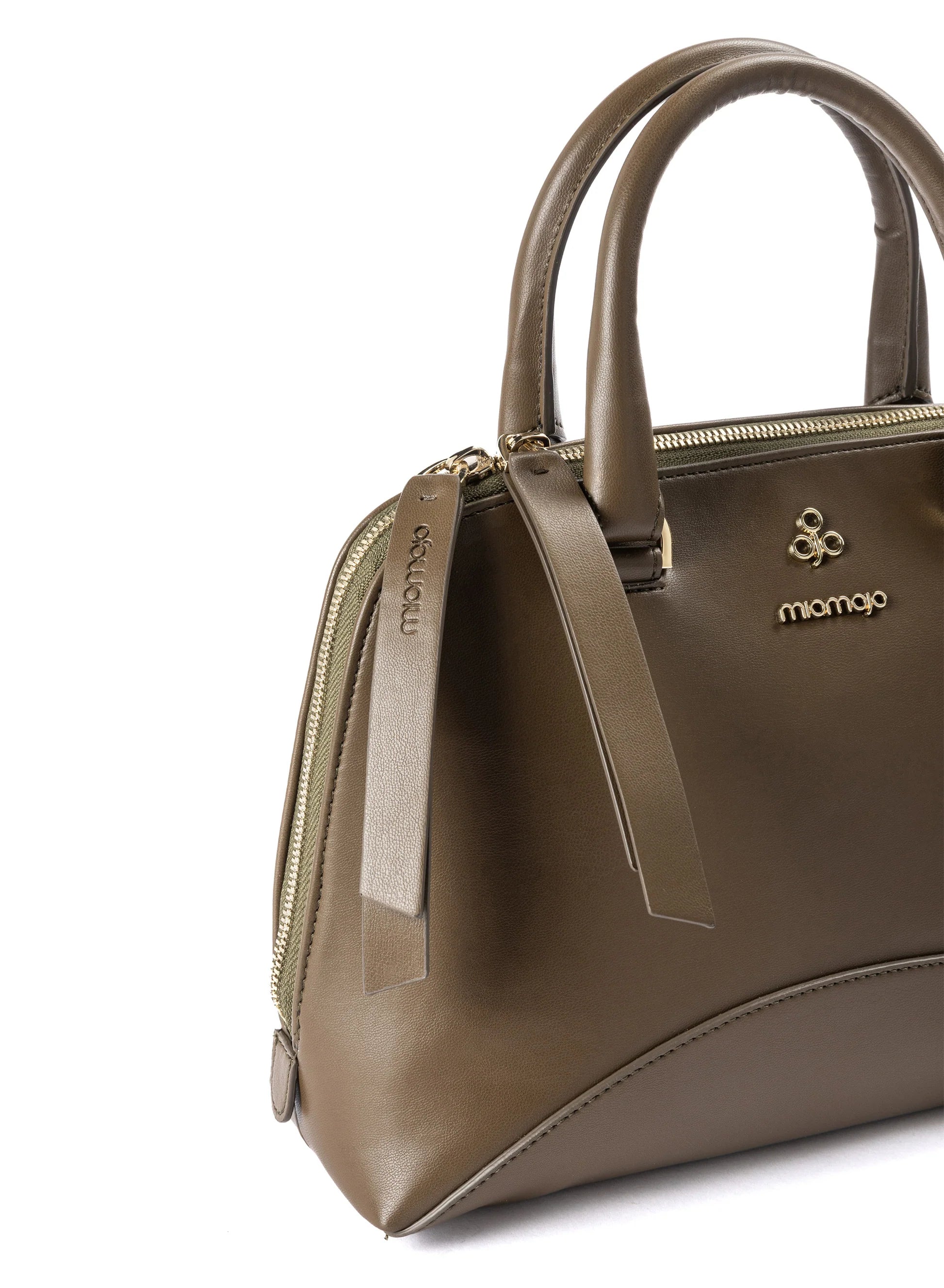 Isotta Bowler Bag Oliva - Corn