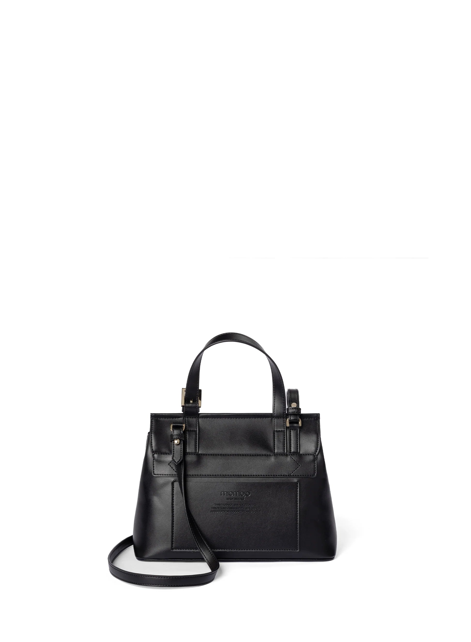 Tecla Handbag S Nero - Apple