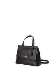 Tecla Handbag S Nero - Apple