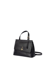 Tecla Handbag S Nero - Apple