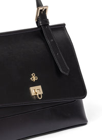 Tecla Handbag S Nero - Apple