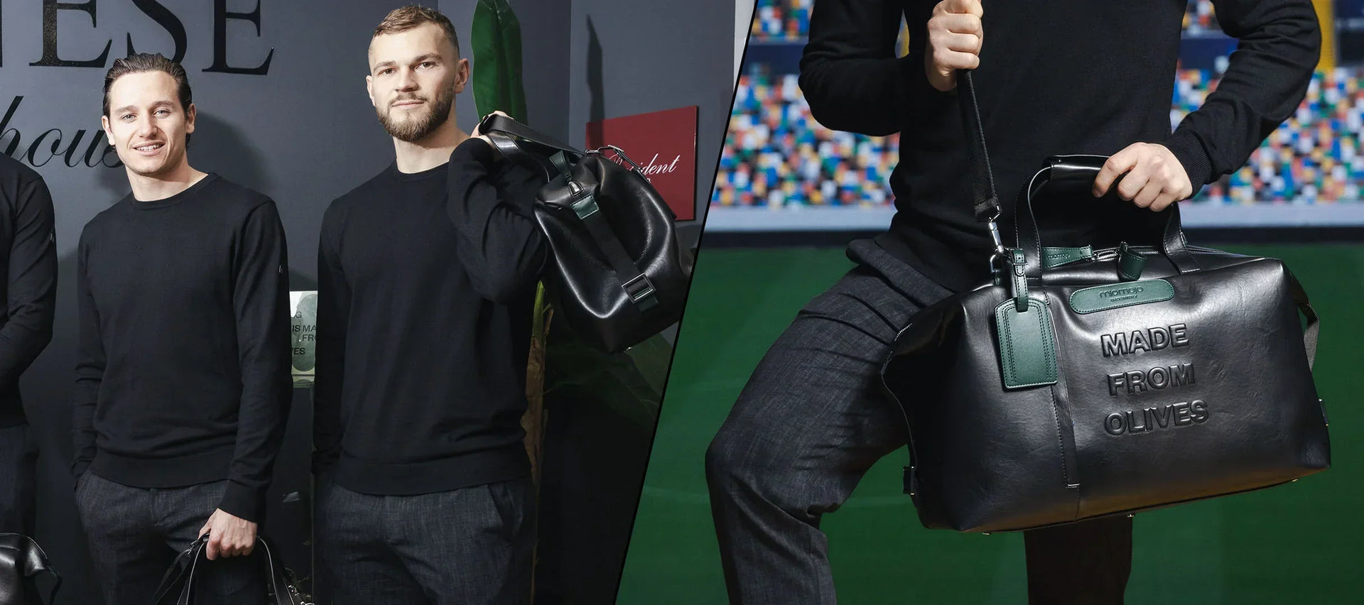 Miomojo Joins the Game, The Italian National Team Receives Exclusive Duffle Bags