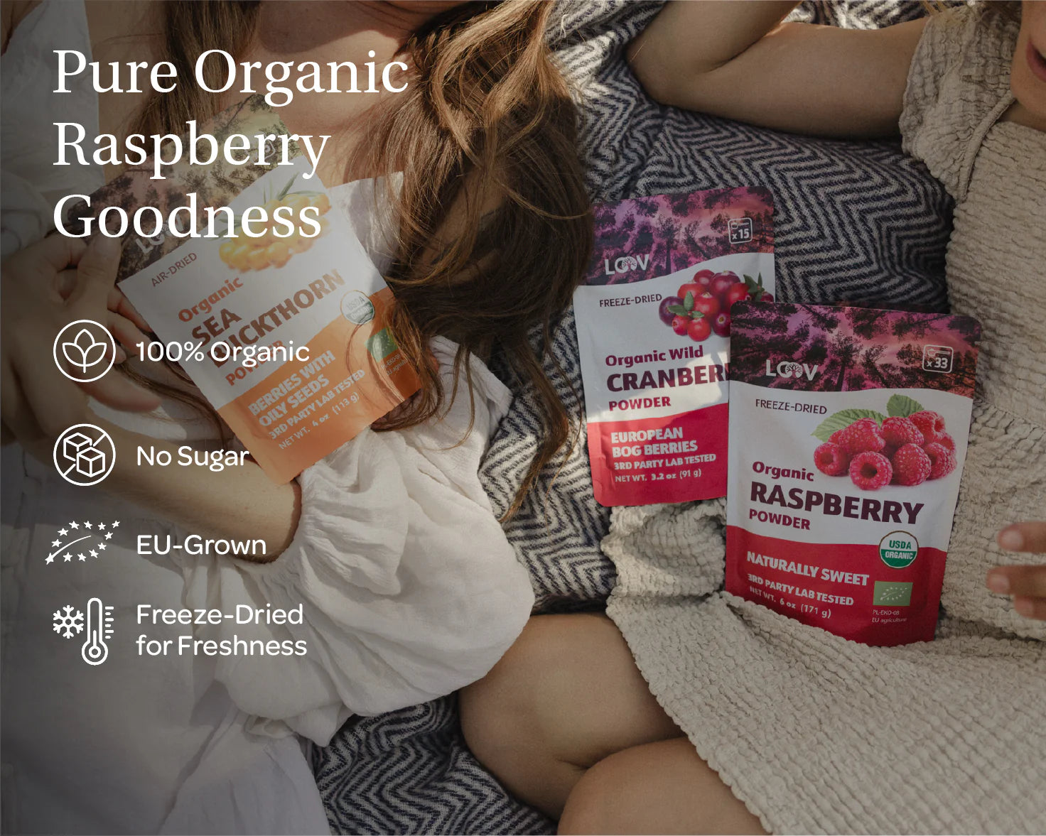 Organic Berry Powder - Freeze Dried Raspberries