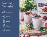 Biologisch cranberrypoeder - gevriesdroogde cranberries
