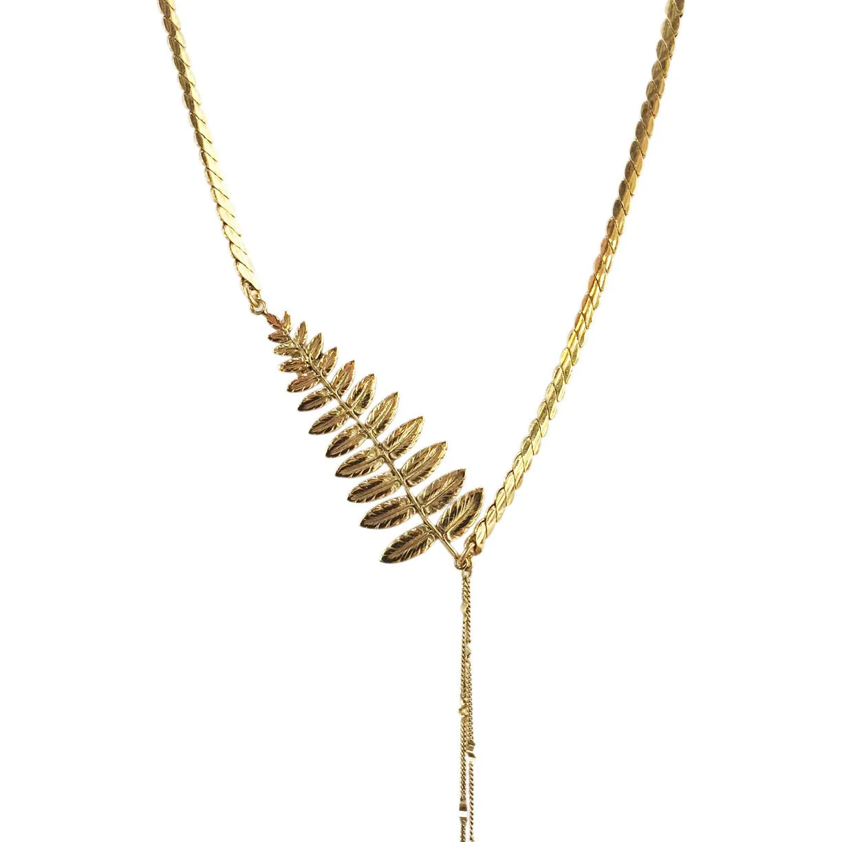 Acacia Leaf Necklace
