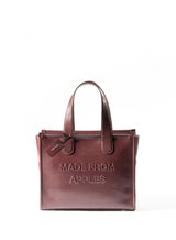 Alma Tote Bag L Prugna - Apple