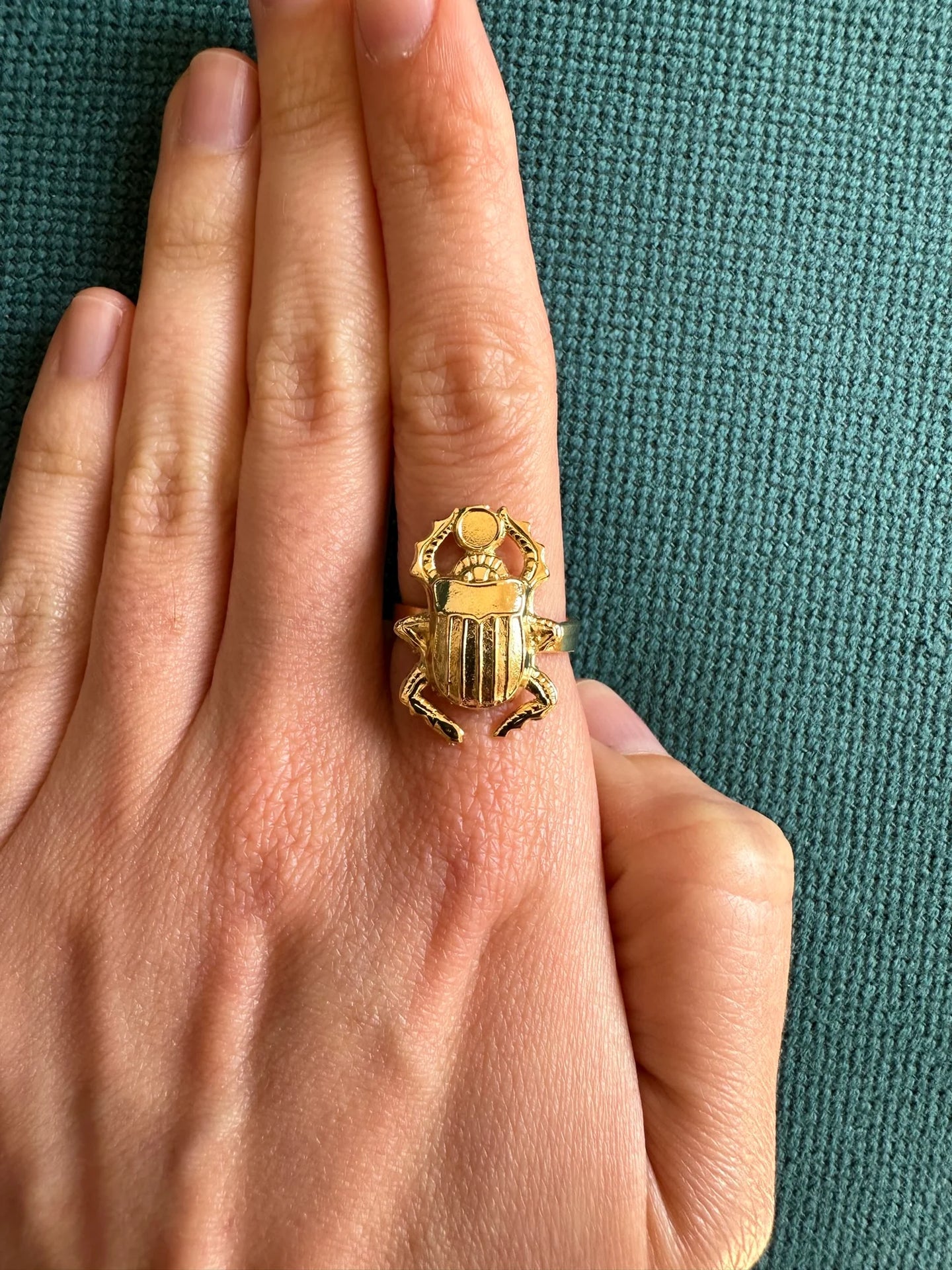 Ring Scarabée