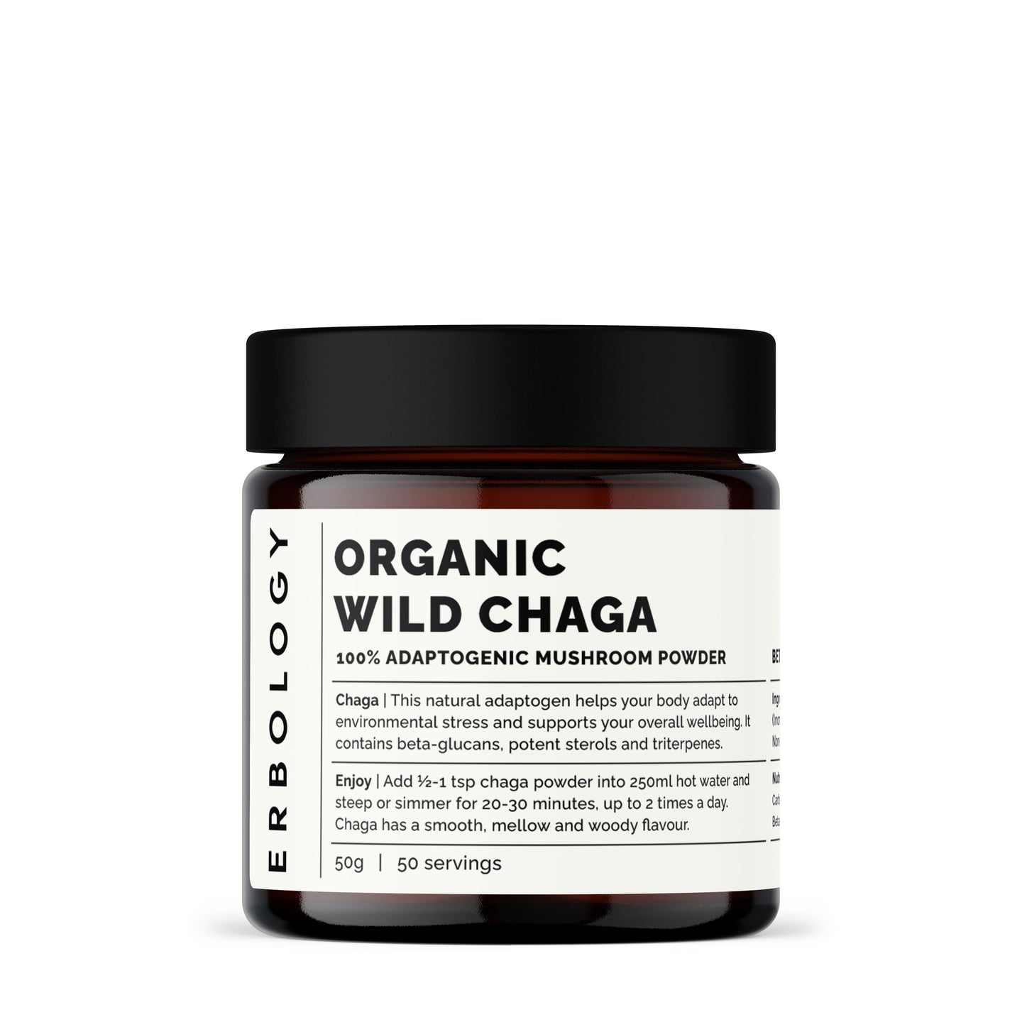 Wild Chaga Mushroom Powder