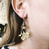 Ginkgo Earrings