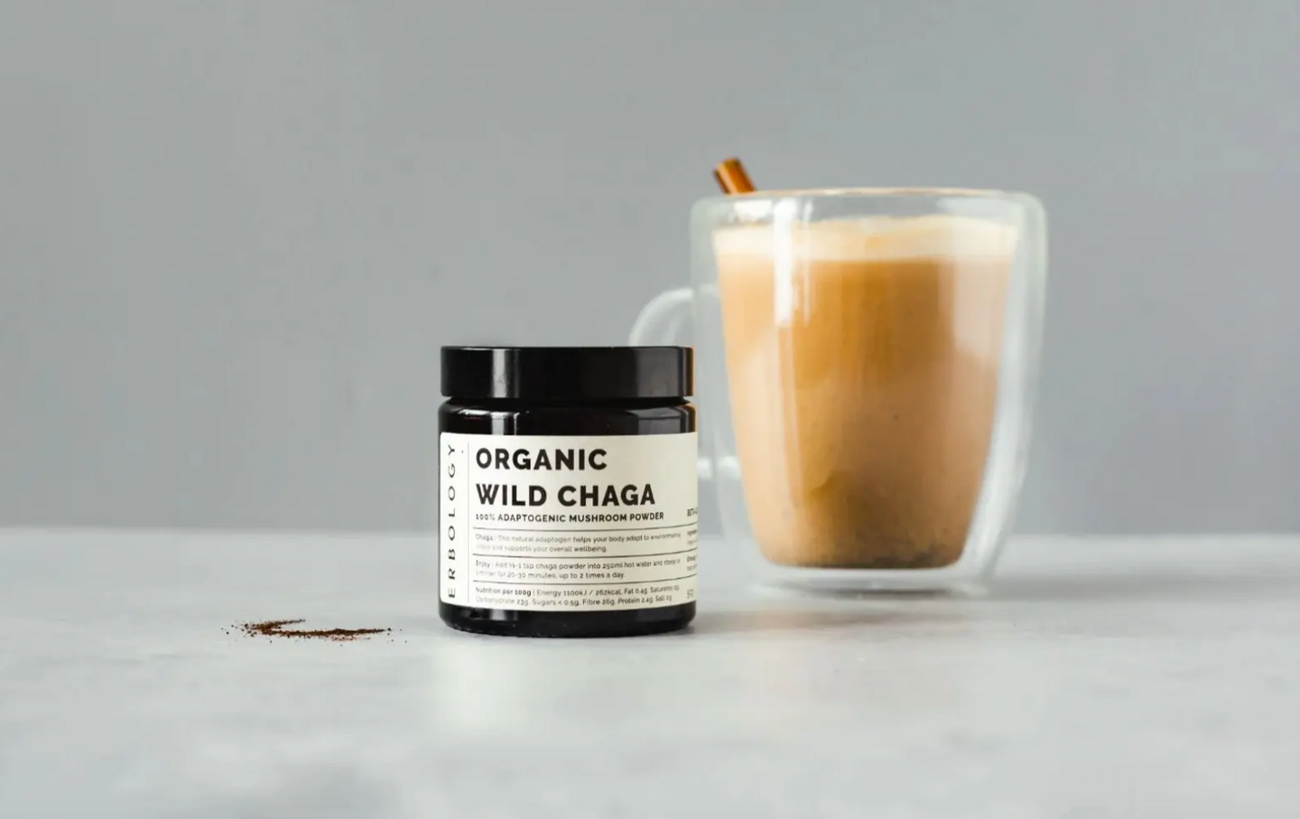 Wild Chaga Mushroom Powder