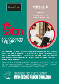 Salon Session: Cacao Unwrapped, A Tasting with Flava’Choc - 29 Okt.