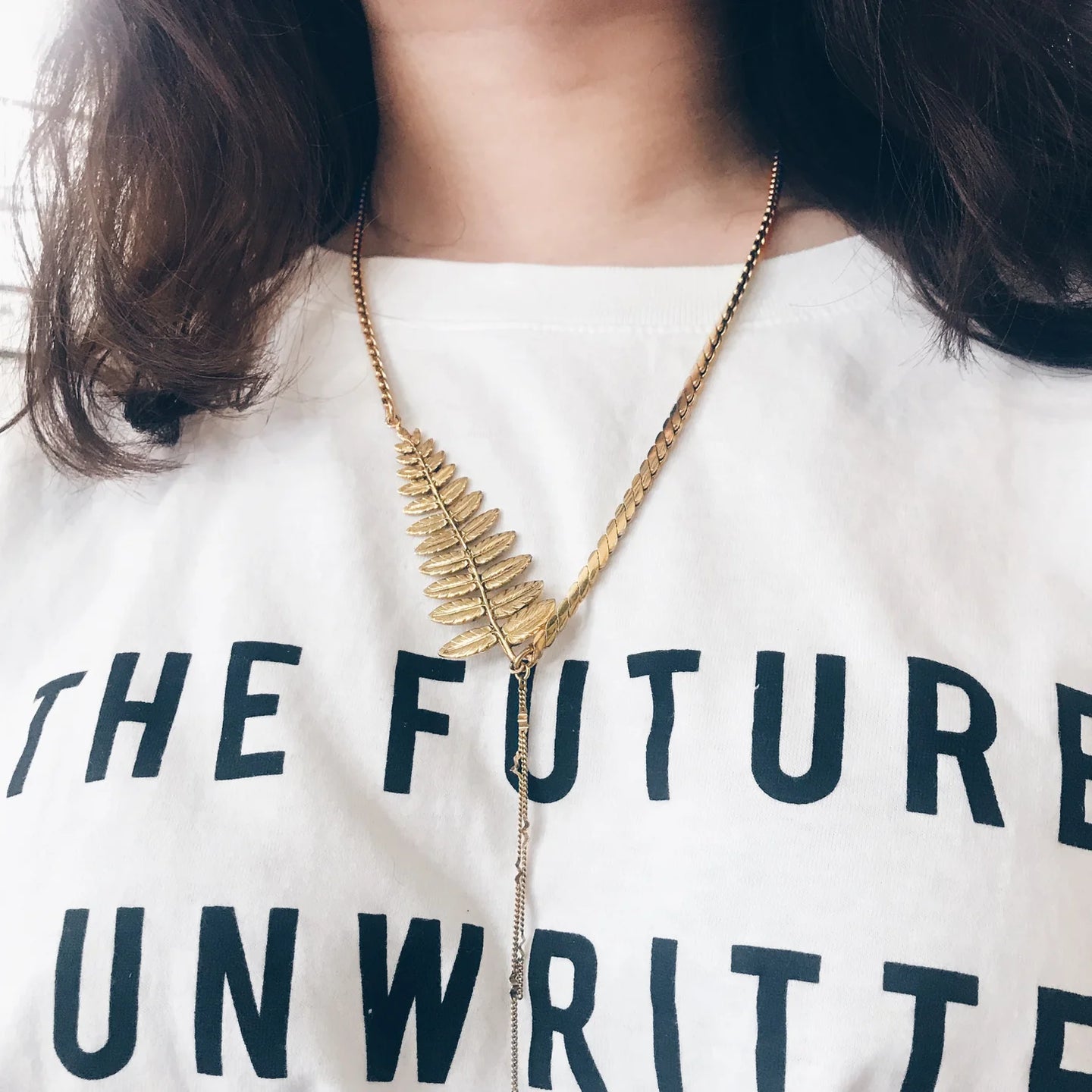 Acacia Leaf Necklace