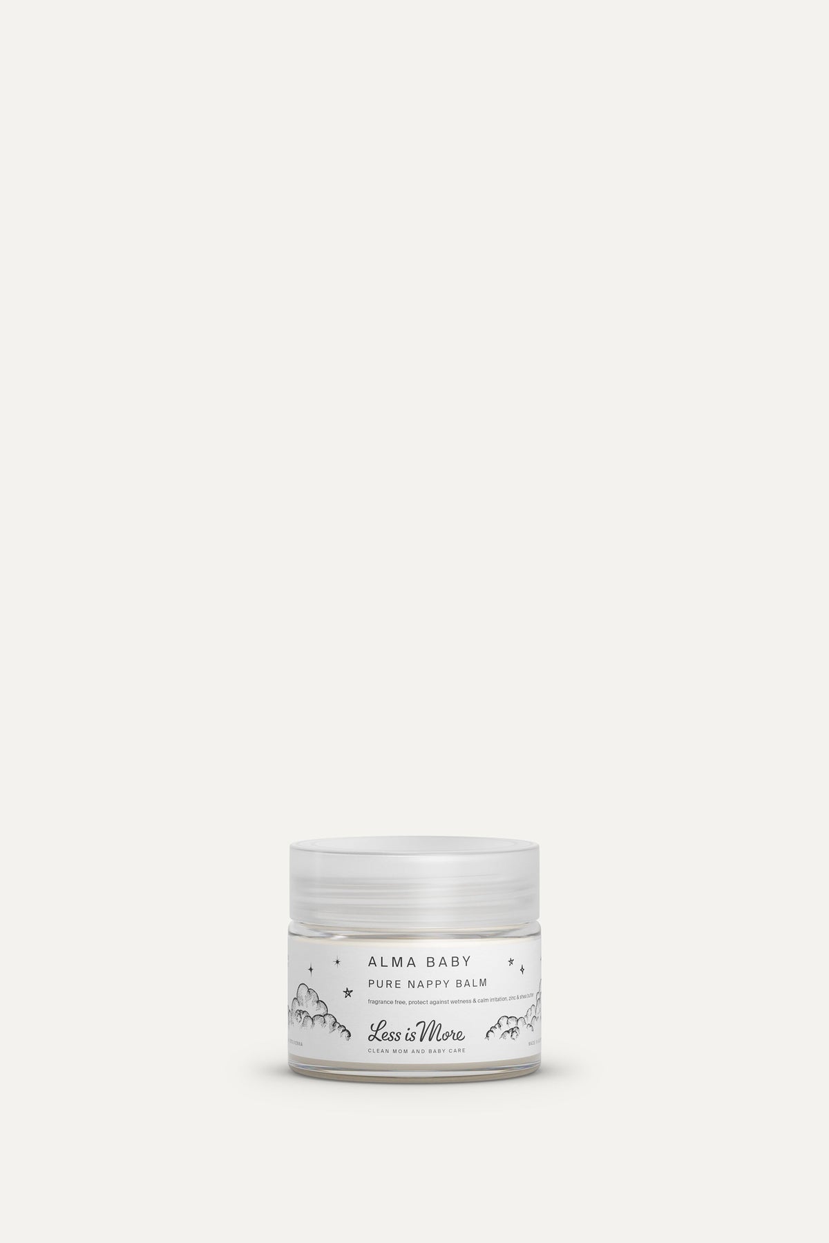Alma Baby Pure Nappy Balm - Fragrance-Free Zinc Protection for the Nappy Area - Farmatuur