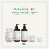 Alma Baby Welcome Set - The Complete Gentle Care Ritual for Newborns - Farmatuur