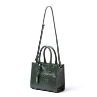 Alma Deluxe Tote Bag M Verde Foresta - Olive - Farmatuur