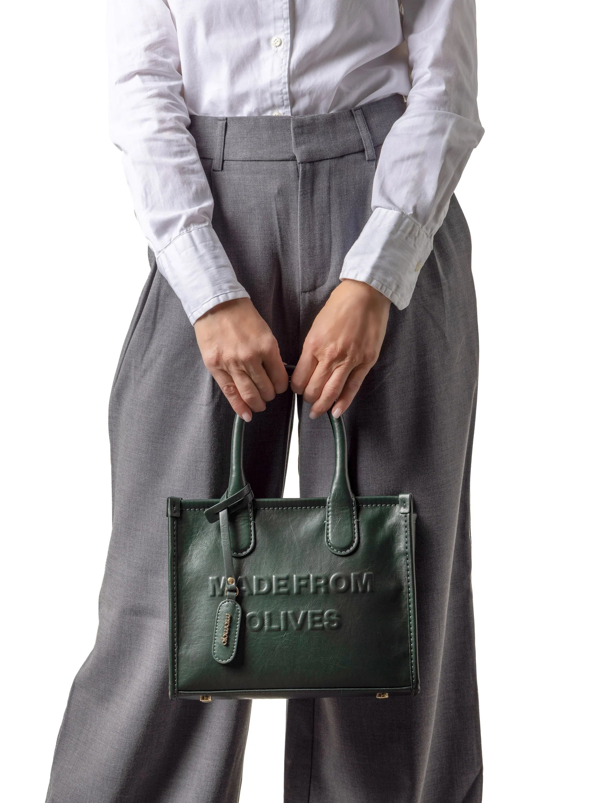 Alma Deluxe Tote Bag M Verde Foresta - Olive - Farmatuur