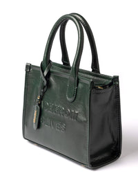 Alma Deluxe Tote Bag M Verde Foresta - Olive - Farmatuur