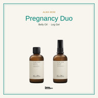 Alma Mom Pregnancy Duo - Belly Oil & Cooling Leg Gel for Supple Skin and Light Legs - Farmatuur