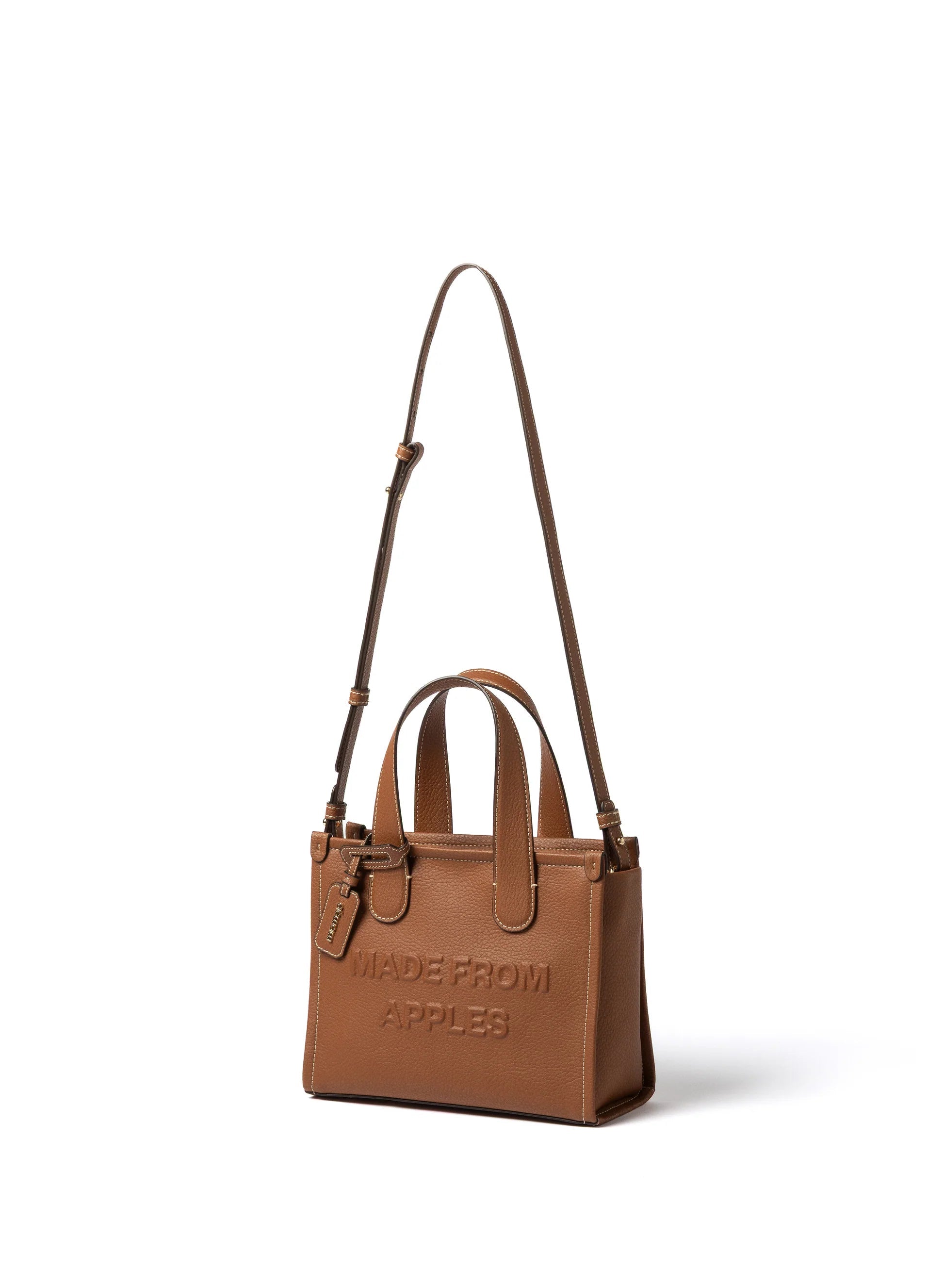Alma Tote Bag M Cognac - Apple - Farmatuur