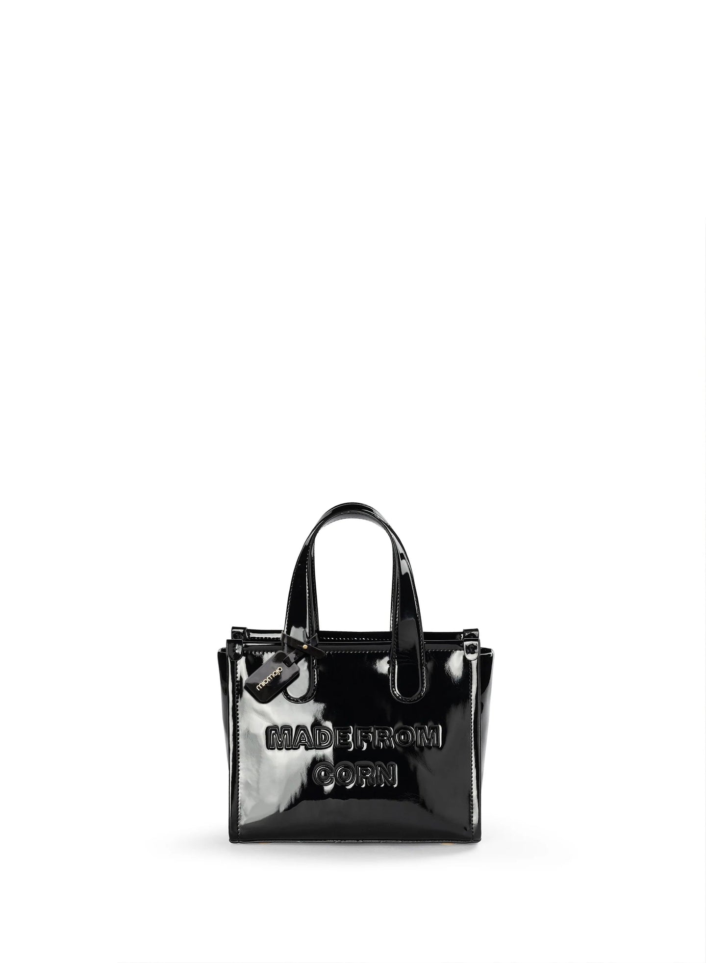 Alma Tote Bag M Nero - Corn - Farmatuur