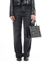 Alma Tote Bag M Nero - Corn - Farmatuur