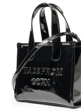 Alma Tote Bag M Nero - Corn - Farmatuur
