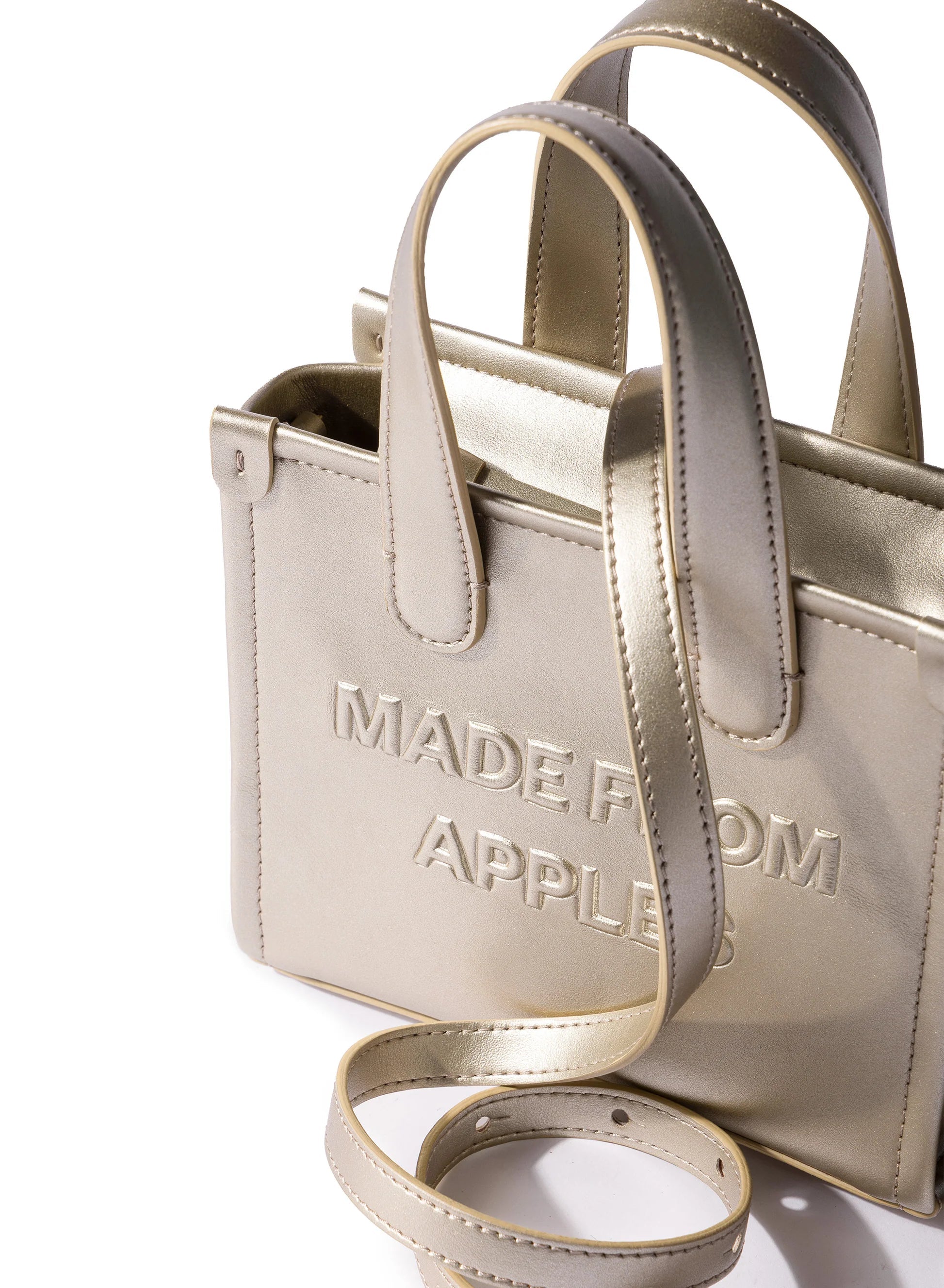 Alma Tote Bag S Champagne - Apple - Farmatuur