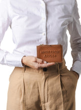 Ava Card Holder Cognac - Apple - Farmatuur