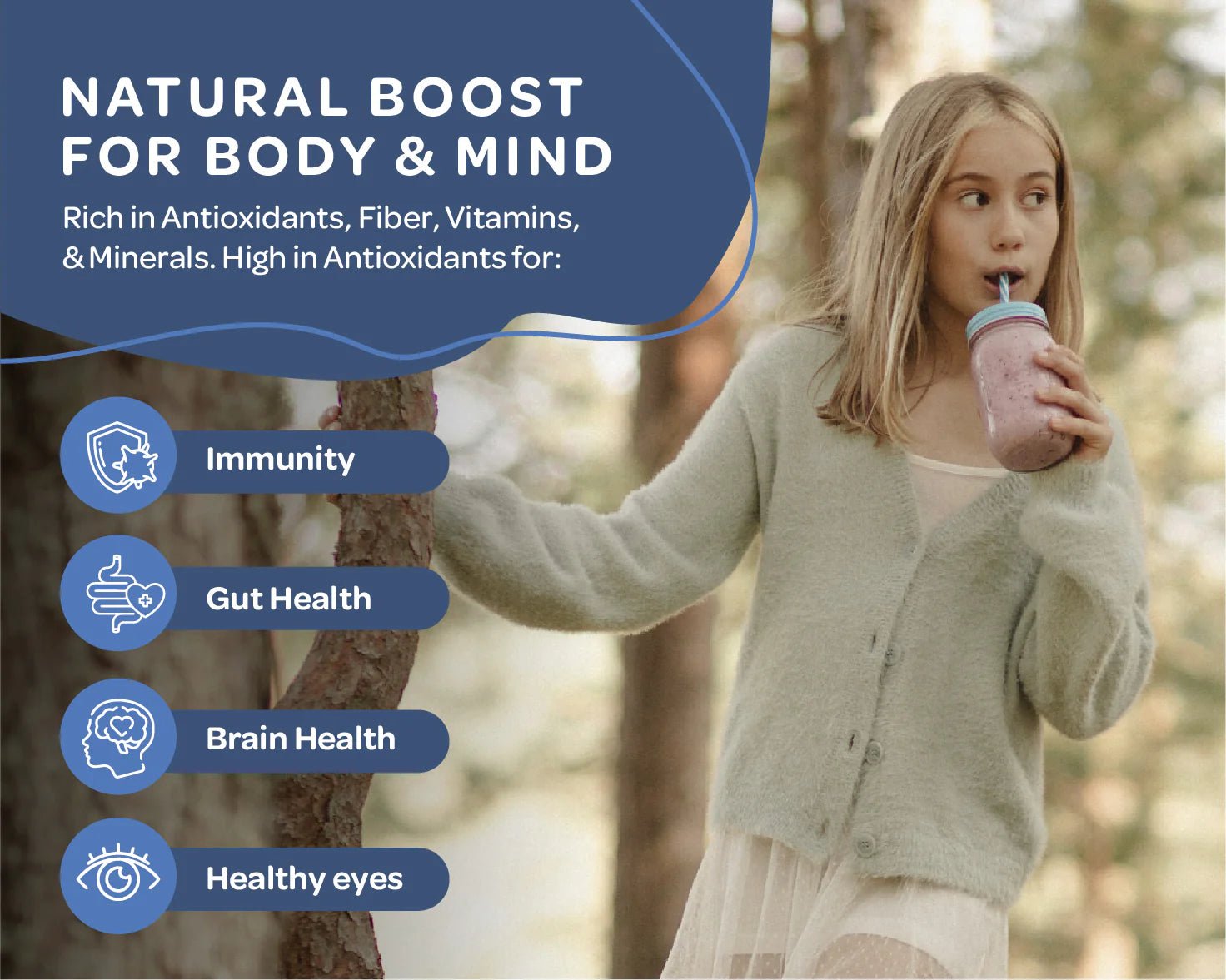 Blueberry Powder - Wild & Freeze Dried - Farmatuur