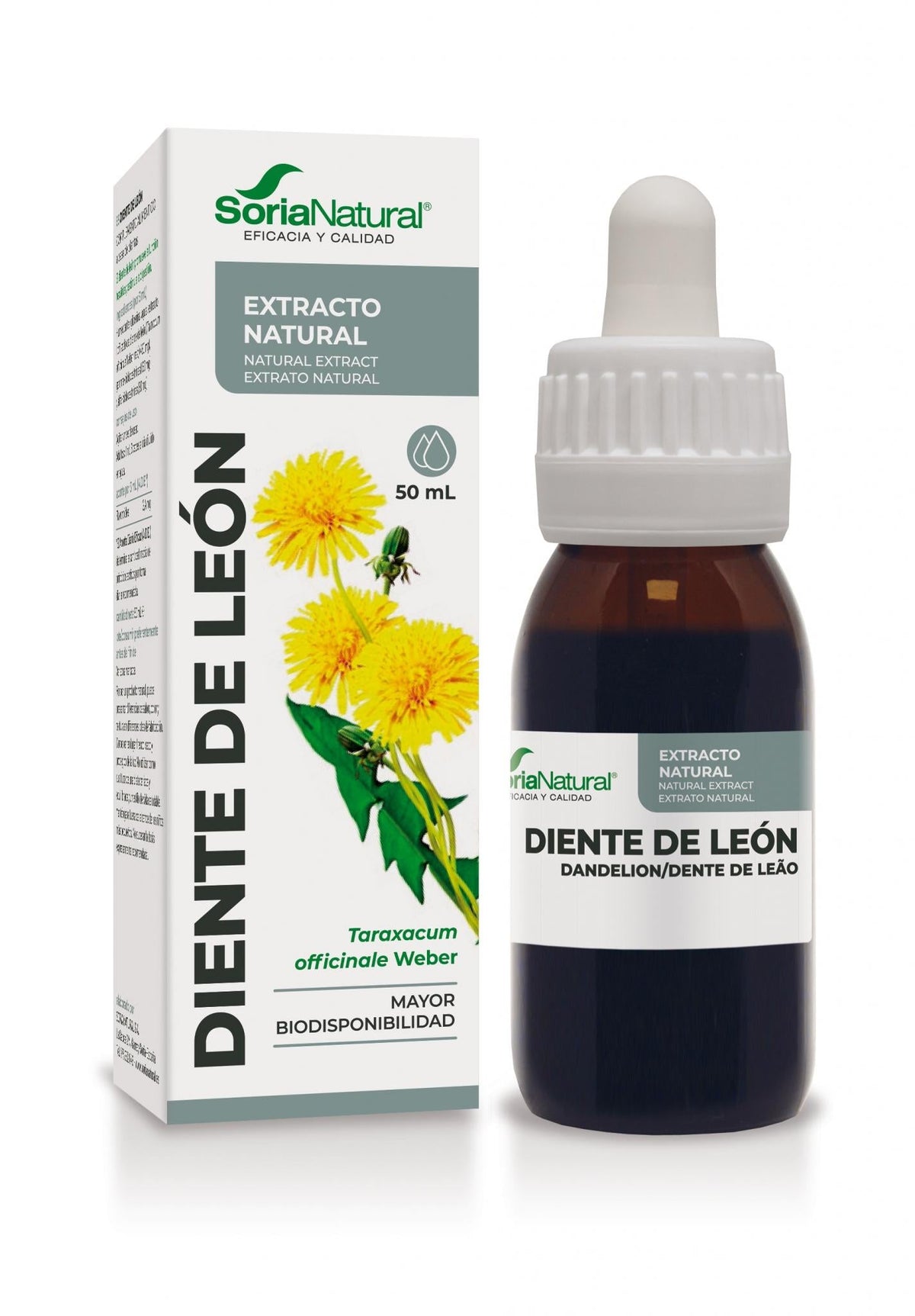 Dandelion Extract - Diuretic, depurative and digestive properties - Farmatuur