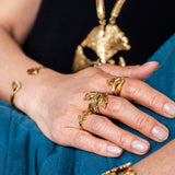 Ella Maple Leaf Ring - Farmatuur