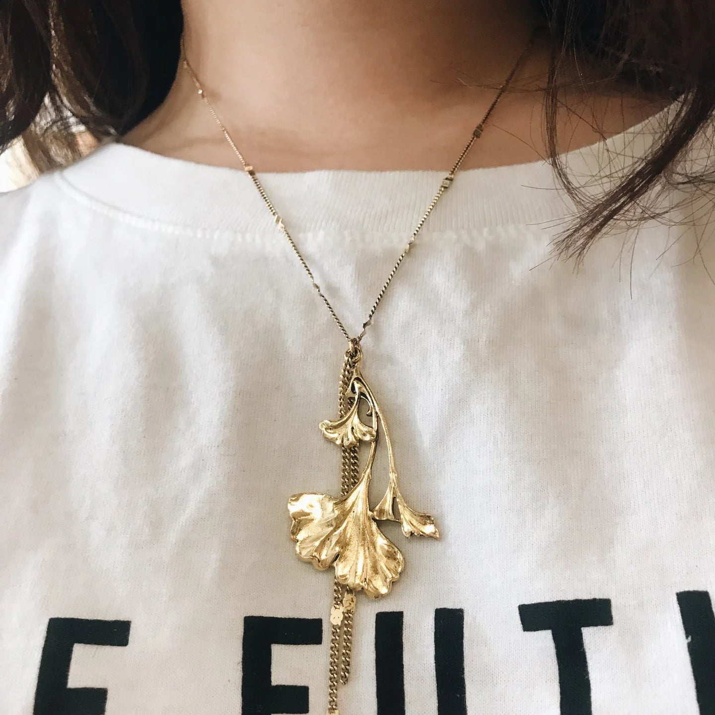 Ginkgo Necklace