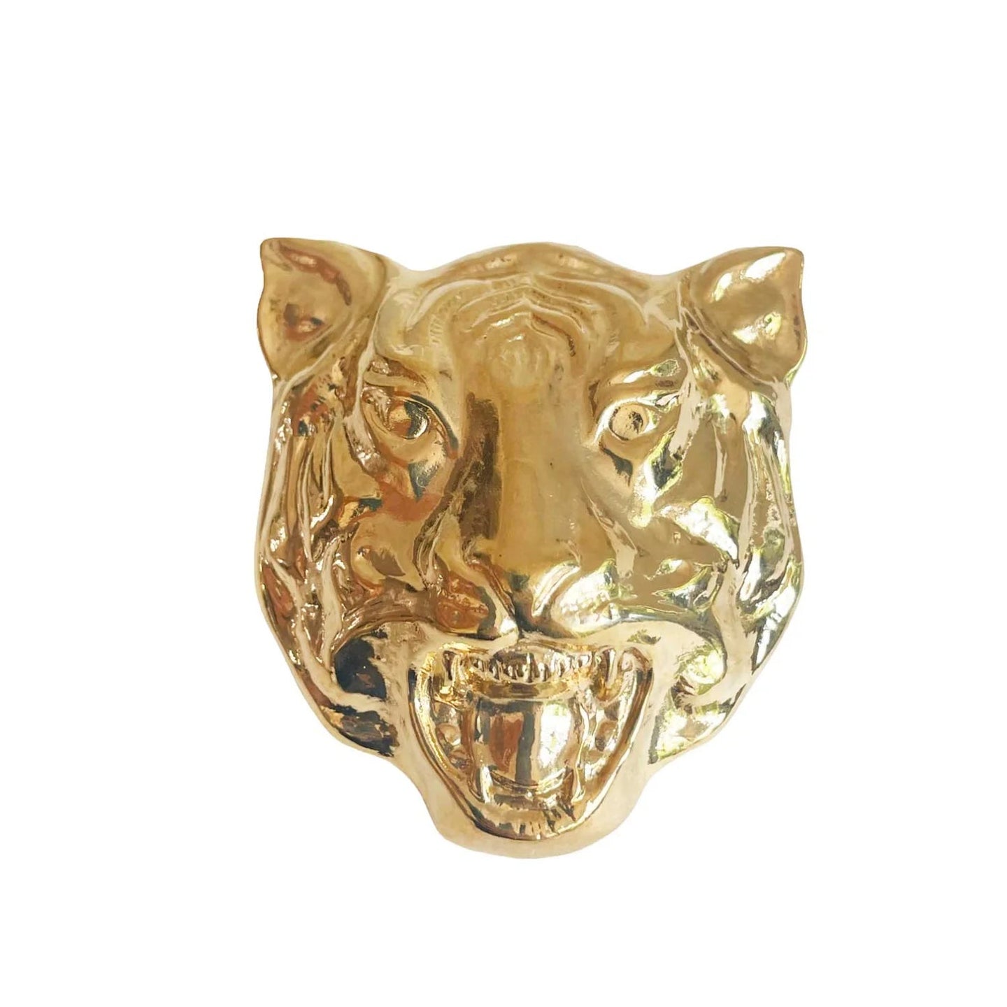 Gold Tiger Brooch - Farmatuur