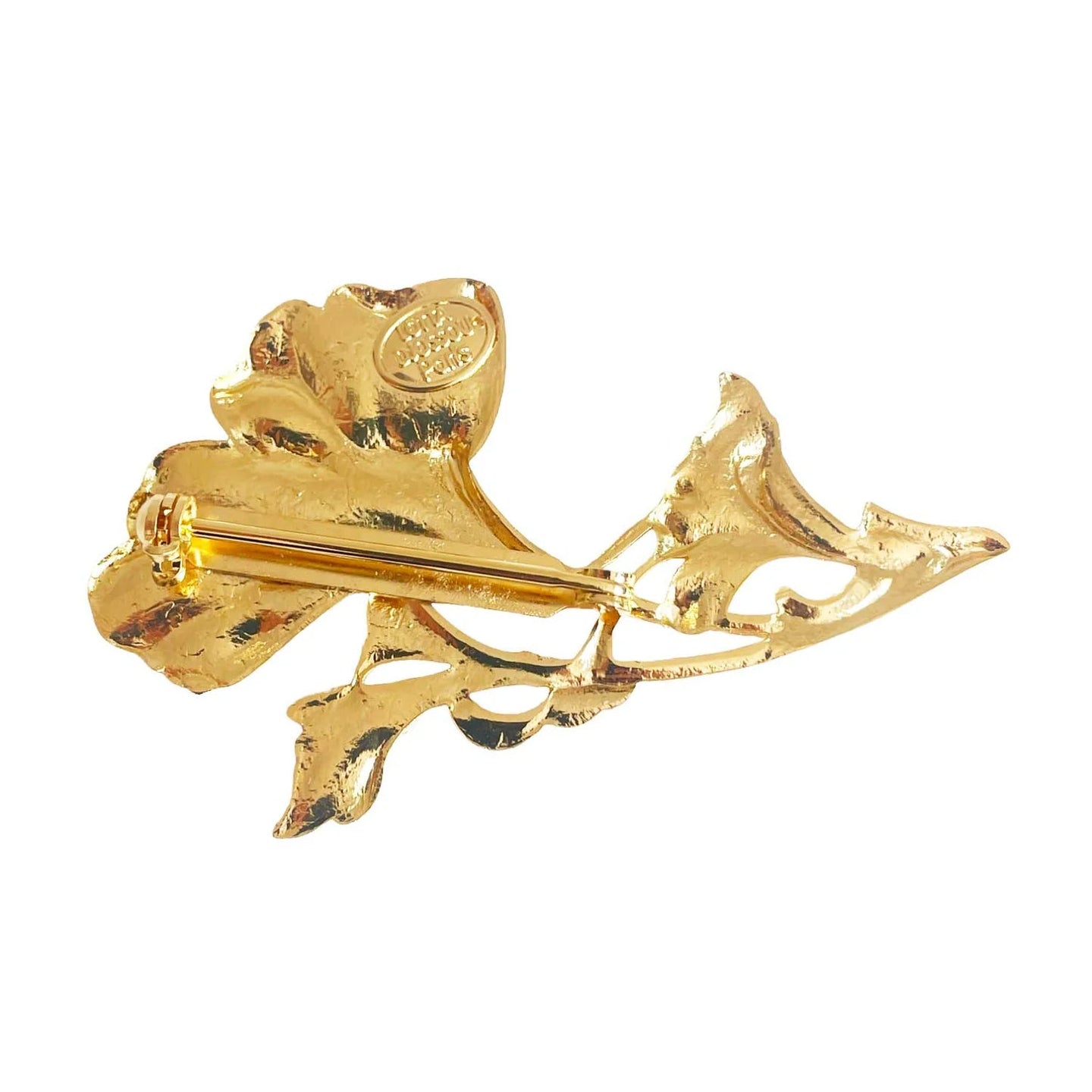 Golden Grand Ginkgo Brooch - Farmatuur