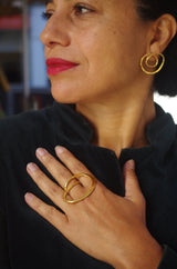 Infinity Gold Earrings - Farmatuur