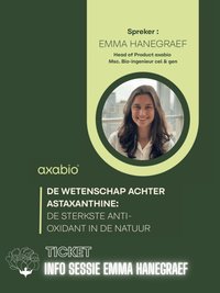 Info Sessie: Astaxanthine - sterkste antioxidant TICKET - Farmatuur