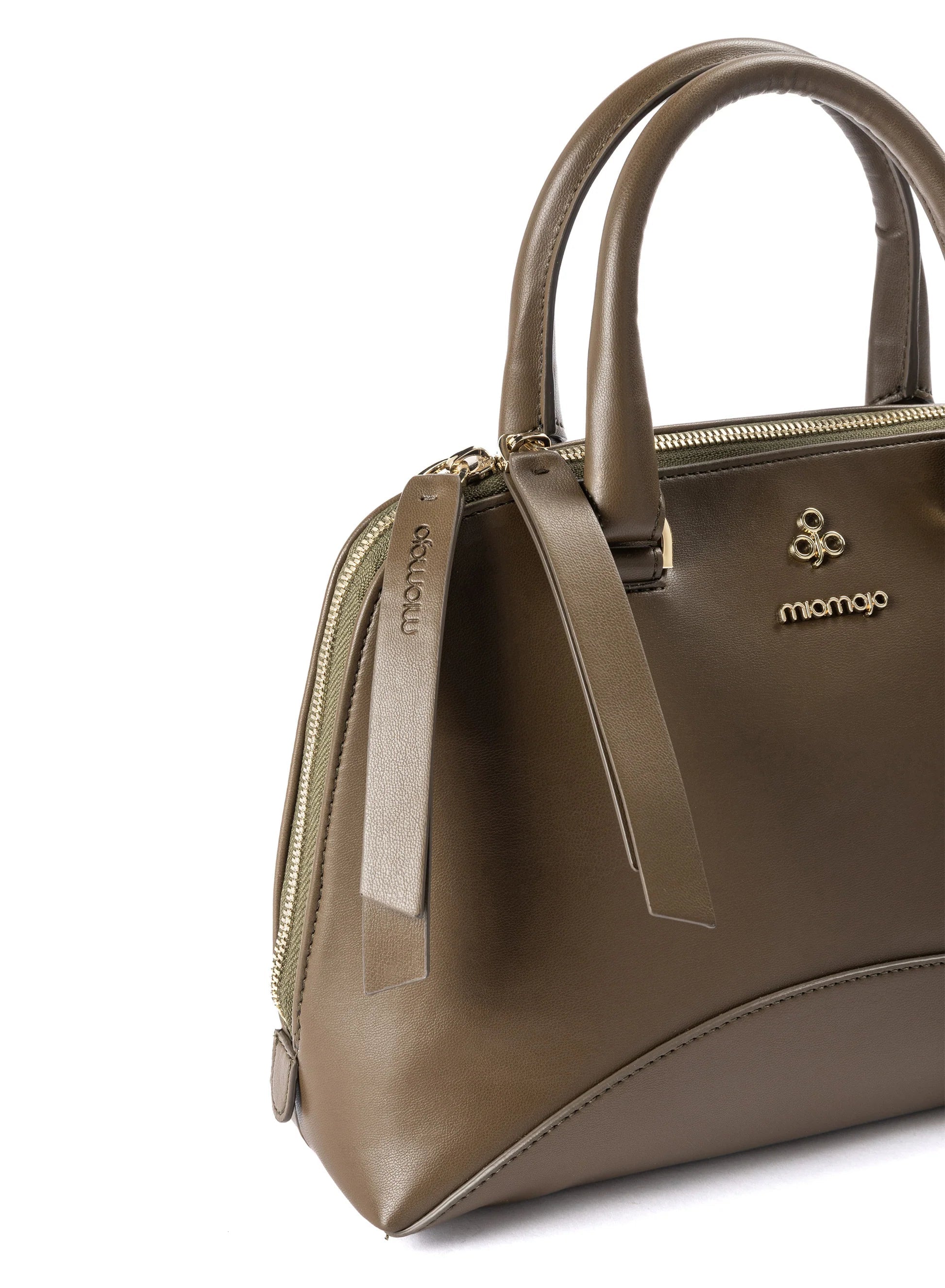 Isotta Bowler Bag Oliva - Corn - Farmatuur