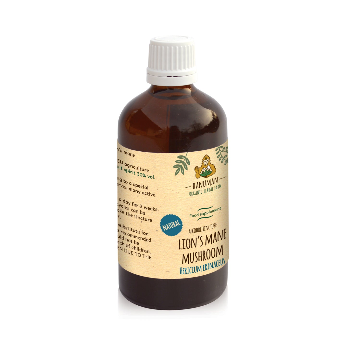 Lion's mane tincture (Hericium erinaceus)