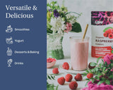 Organic Berry Powder - Freeze Dried Raspberries - Farmatuur
