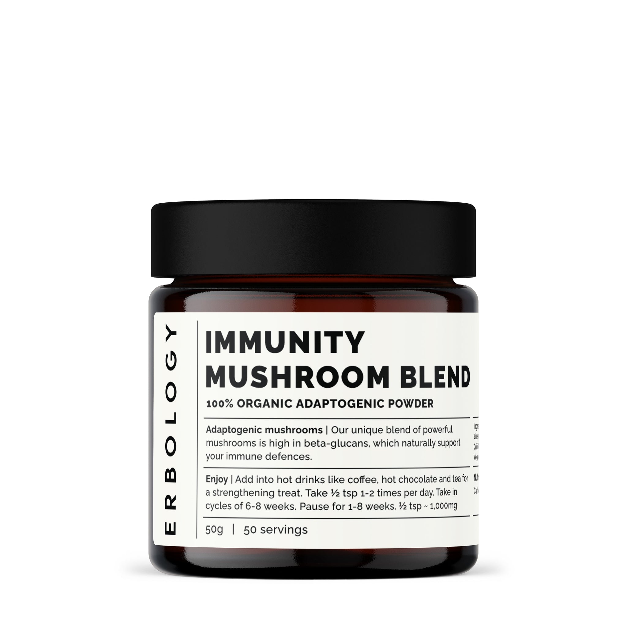 Organic Immunity Mushroom Powder - Farmatuur